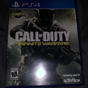 PS4 game, Call of Duty Infinite Warfare